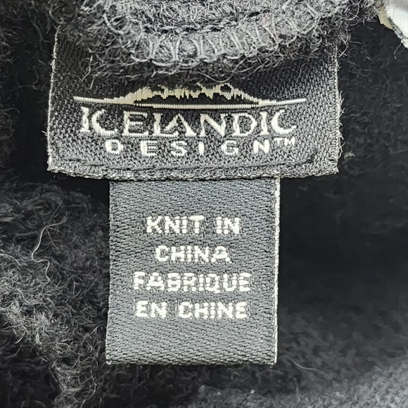 Icelandic Design Women's Vintage 100% Wool Embroidered Hat - Picture 6 of 8